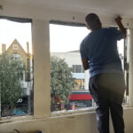 Sash Window Bay Before Removal
